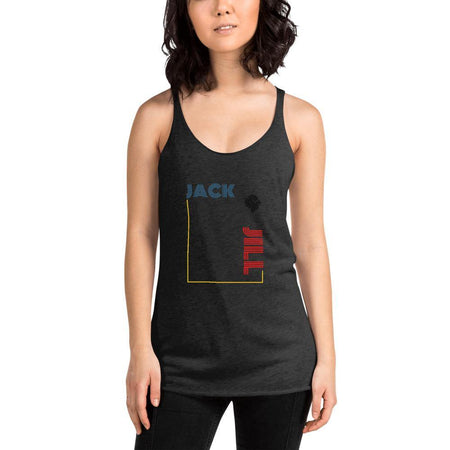 Jack & Jill Twisted Women's Racerback Tank - Pixtyles