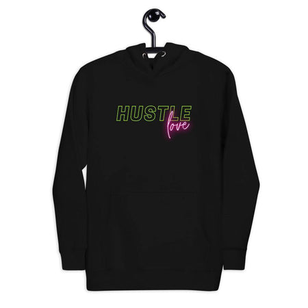 Hustle Love Men's Hoodie - Pixtyles