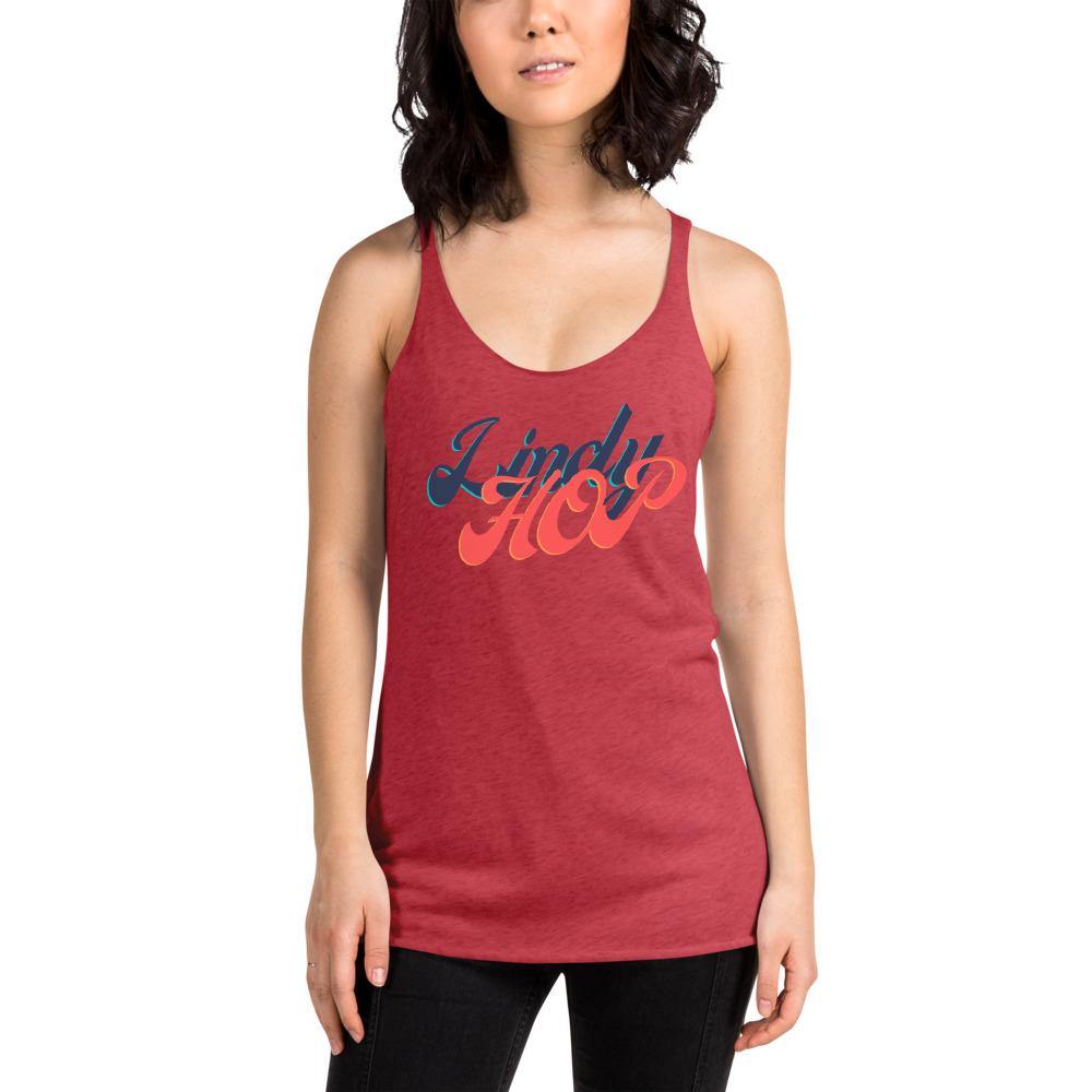 Lindy Hop Women's Racerback Tank - Pixtyles