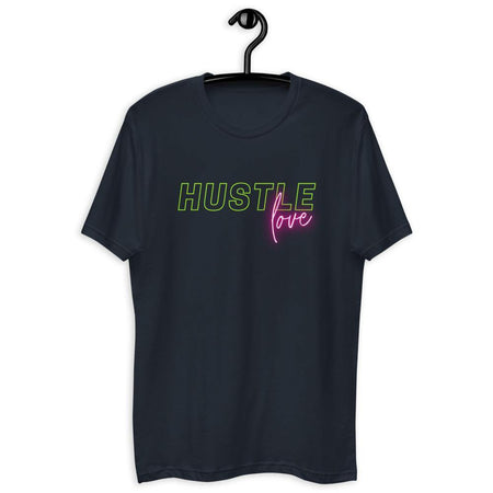 Hustle Love Men's T-Shirt - Pixtyles