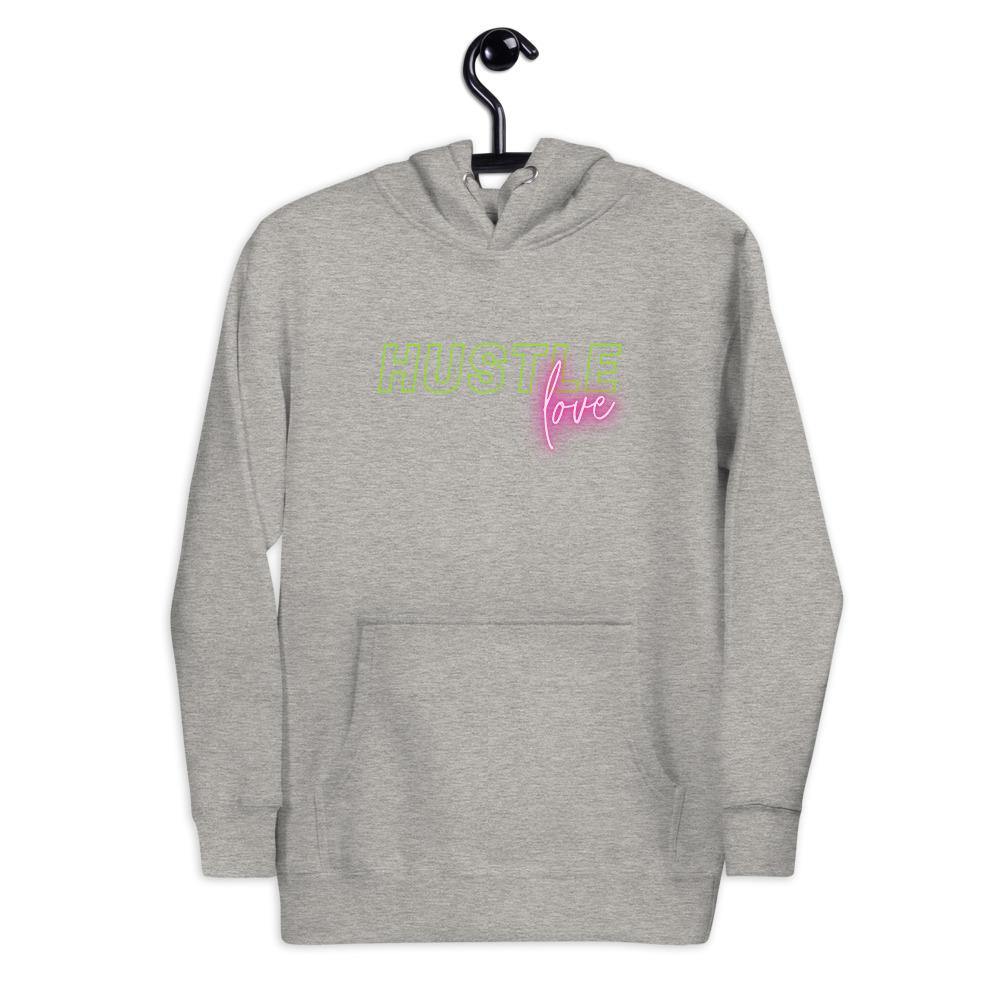 Hustle Love Men's Hoodie - Pixtyles