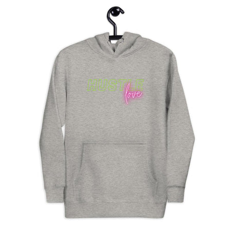 Hustle Love Men's Hoodie - Pixtyles