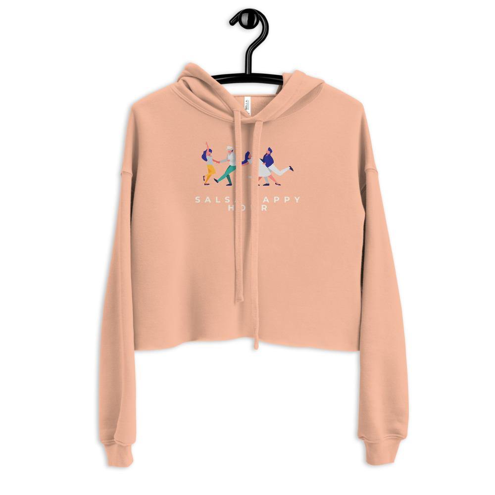 Salsa Happy Hour Women's Crop Hoodie - Pixtyles