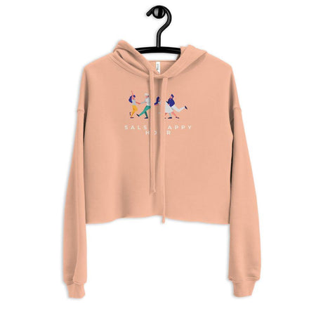 Salsa Happy Hour Women's Crop Hoodie - Pixtyles