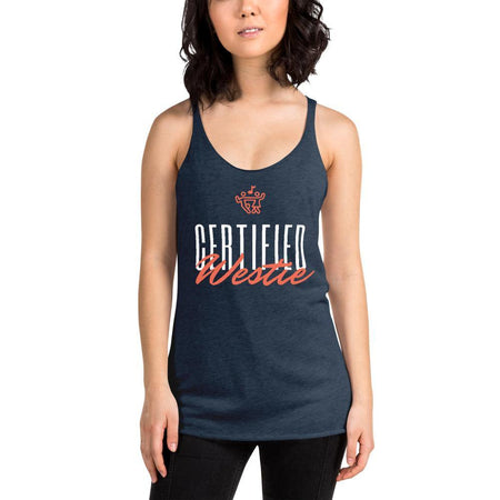 Certified Westie Women's Racerback Tank - Pixtyles