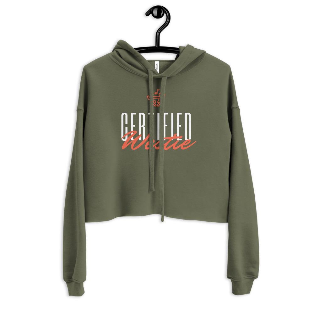 Certified Westie Women's Crop Hoodie - Pixtyles