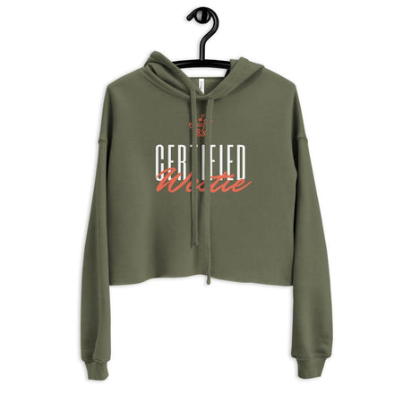 Certified Westie Women's Crop Hoodie - Pixtyles