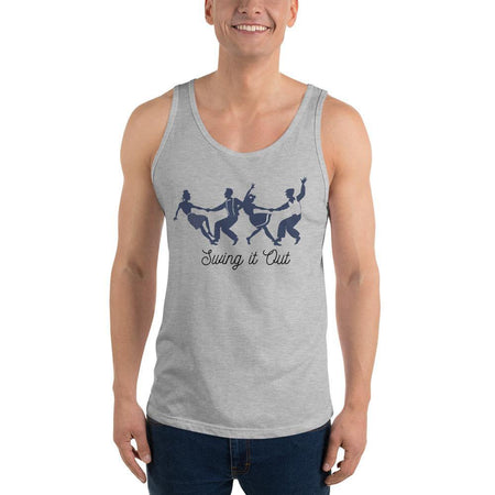 Swing it Out Men's Tank Top - Pixtyles