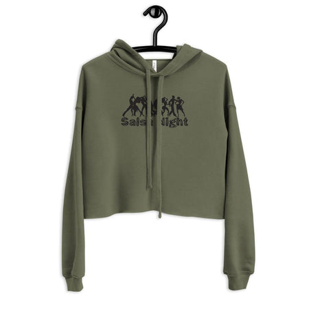Salsa Night Women's Crop Hoodie - Pixtyles