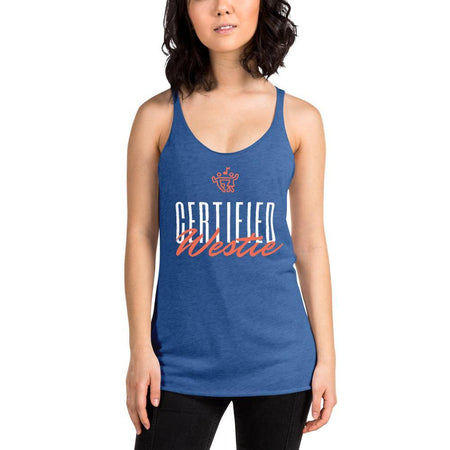 Certified Westie Women's Racerback Tank - Pixtyles