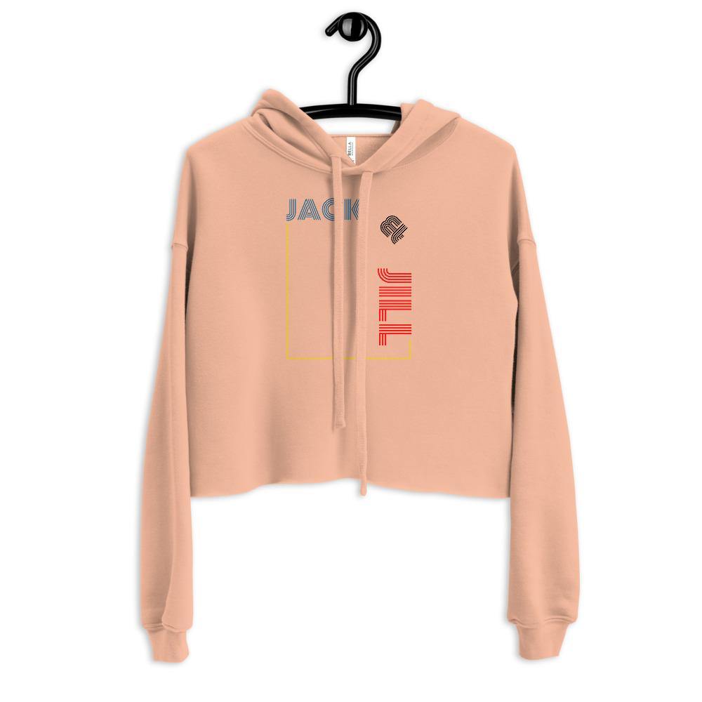 Jack & Jill Twisted Women's Crop Hoodie - Pixtyles