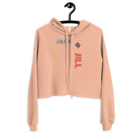 Jack & Jill Twisted Women's Crop Hoodie - Pixtyles