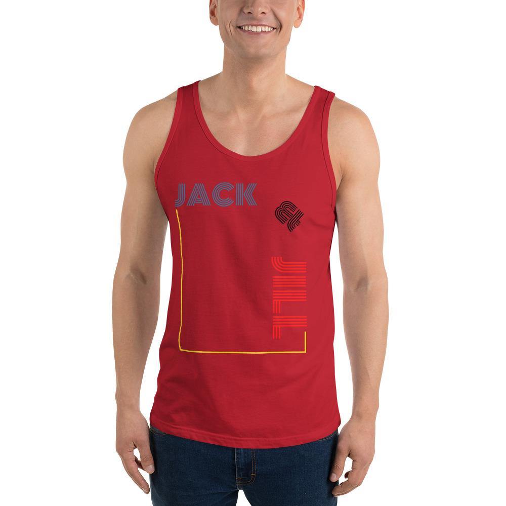 Jack & Jill Twisted Men's Tank Top - Pixtyles