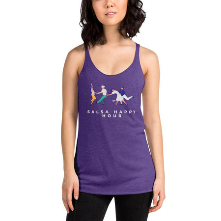 Salsa Happy Hour Women's Racerback Tank - Pixtyles