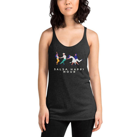 Salsa Happy Hour Women's Racerback Tank - Pixtyles