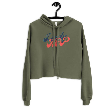 Lindy Hop Women's Crop Hoodie - Pixtyles