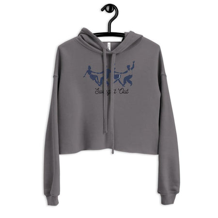 Swing it Out Women's Crop Hoodie - Pixtyles