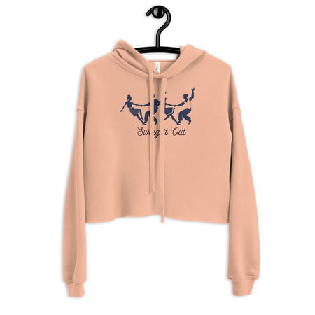 Swing it Out Women's Crop Hoodie - Pixtyles