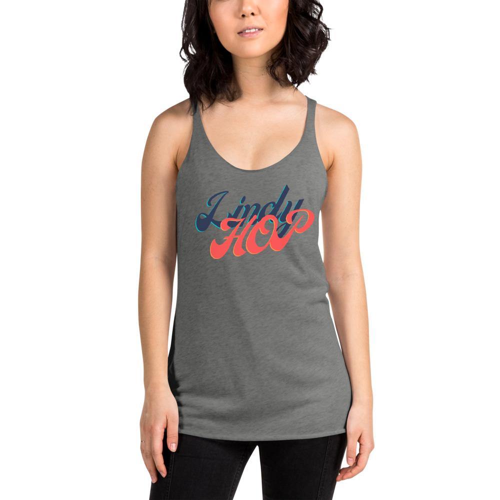 Lindy Hop Women's Racerback Tank - Pixtyles