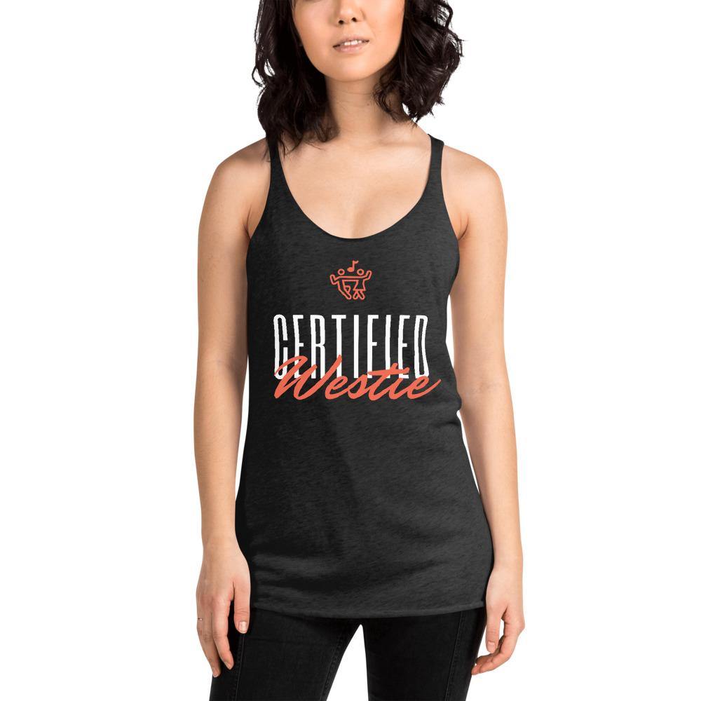 Certified Westie Women's Racerback Tank - Pixtyles