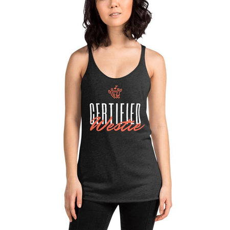 Certified Westie Women's Racerback Tank - Pixtyles