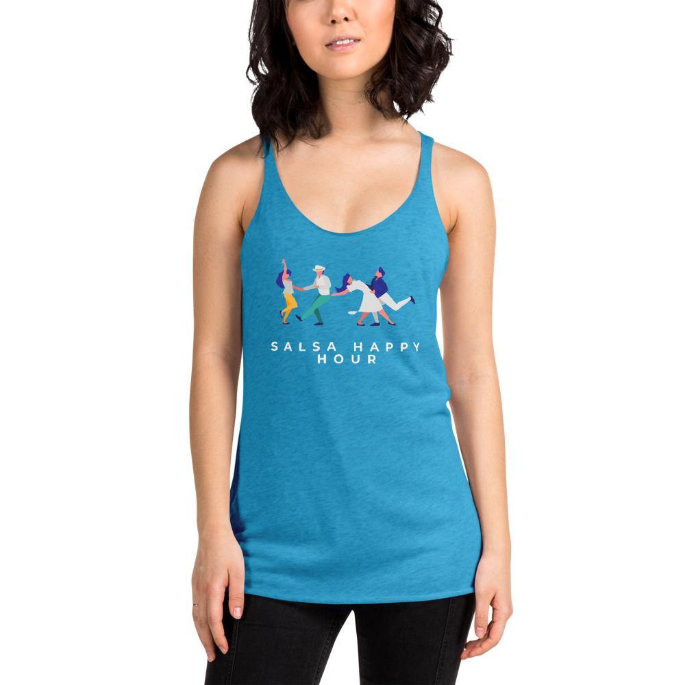 Salsa Happy Hour Women's Racerback Tank - Pixtyles