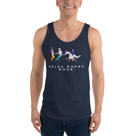 Salsa Happy Hour Men's Tank Top - Pixtyles
