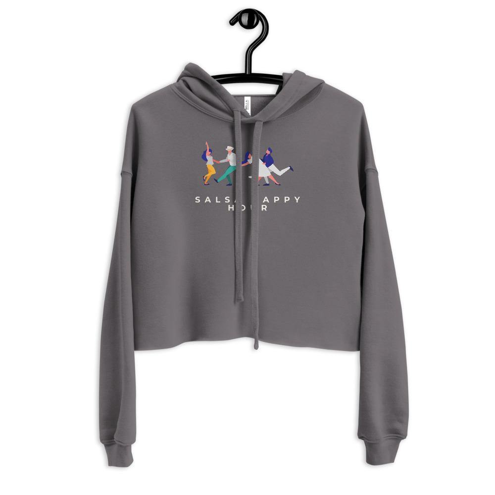 Salsa Happy Hour Women's Crop Hoodie - Pixtyles