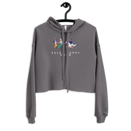 Salsa Happy Hour Women's Crop Hoodie - Pixtyles