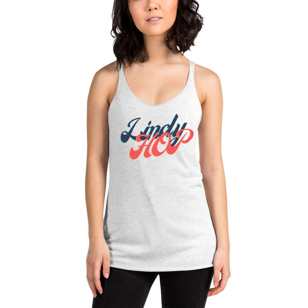 Lindy Hop Women's Racerback Tank - Pixtyles