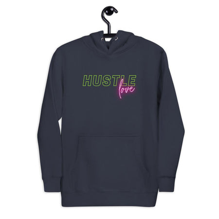 Hustle Love Men's Hoodie - Pixtyles