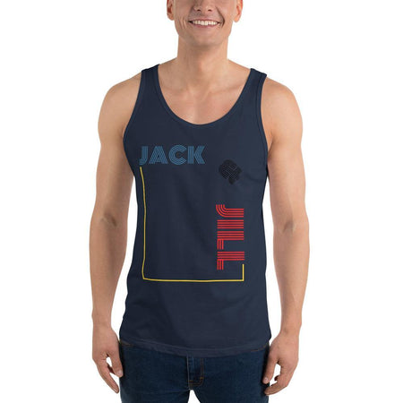 Jack & Jill Twisted Men's Tank Top - Pixtyles