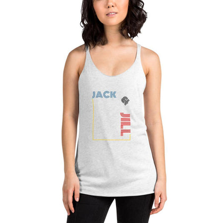 Jack & Jill Twisted Women's Racerback Tank - Pixtyles
