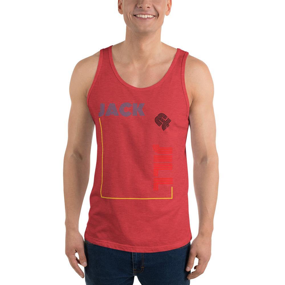 Jack & Jill Twisted Men's Tank Top - Pixtyles