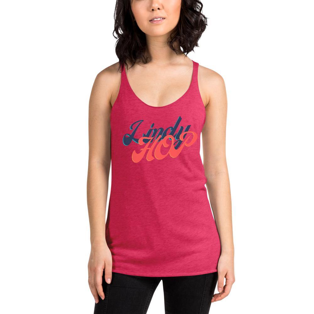 Lindy Hop Women's Racerback Tank - Pixtyles
