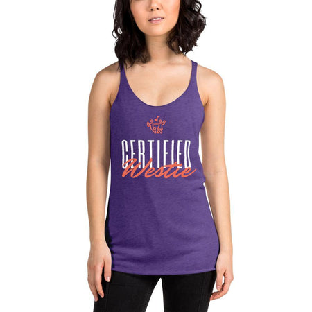 Certified Westie Women's Racerback Tank - Pixtyles