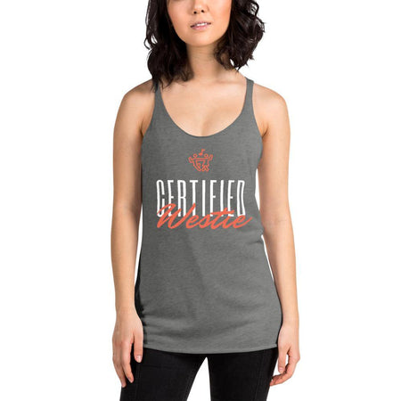Certified Westie Women's Racerback Tank - Pixtyles