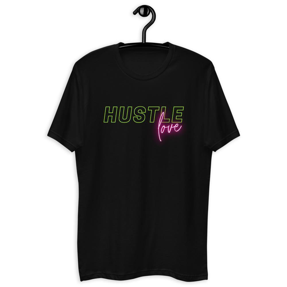 Hustle Love Men's T-Shirt - Pixtyles