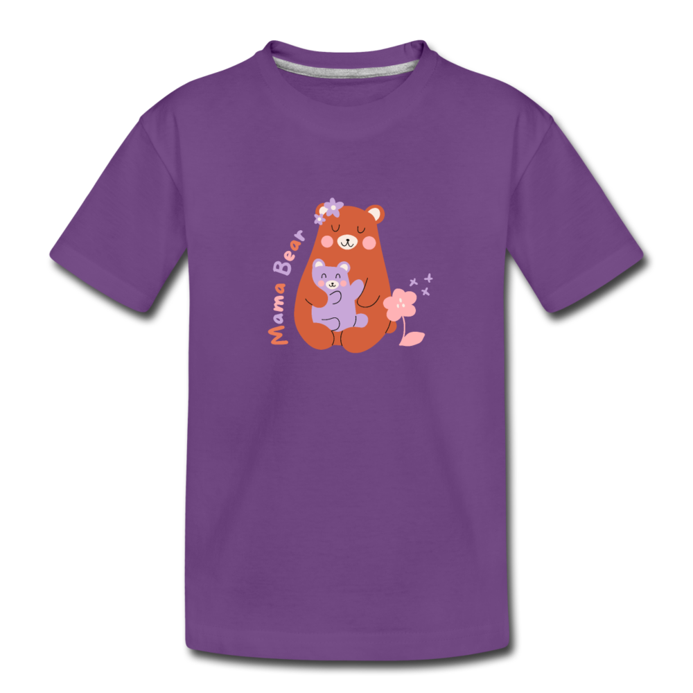Mother's Day Kids' Premium T-Shirt - purple