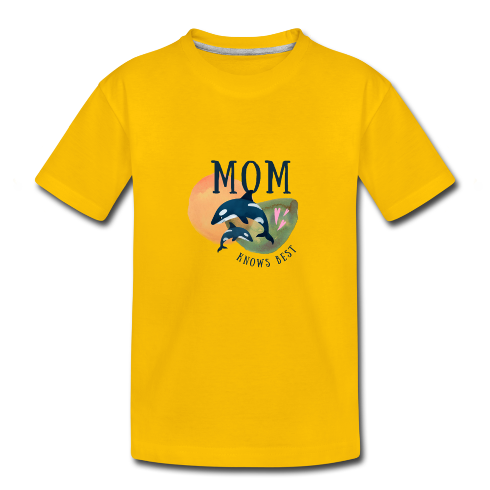 Mother's day Kids' Premium T-Shirt - sun yellow