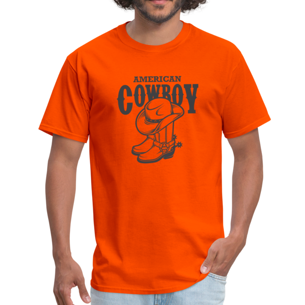 Unisex Classic 'Country music' T-Shirt - orange