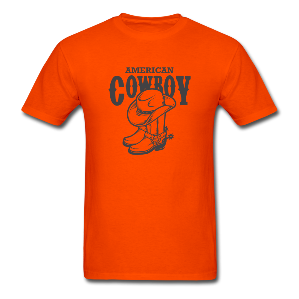 Unisex Classic 'Country music' T-Shirt - orange